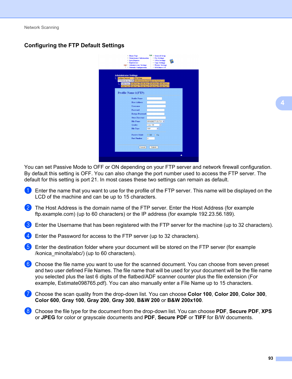 Konica Minolta bizhub 20 User Manual | Page 101 / 227