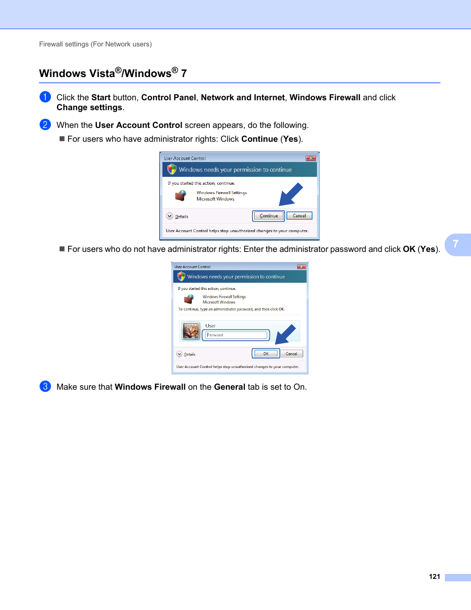 Windows vista®/windows® 7, Windows vista, Windows | 7windows vista | Konica Minolta bizhub 20 User Manual | Page 129 / 227