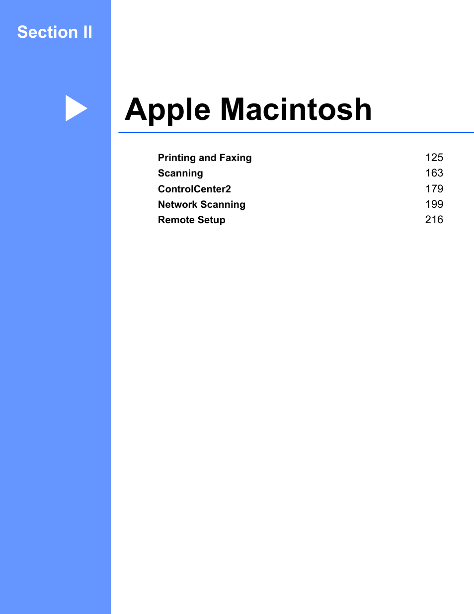 Section ii apple macintosh, Apple macintosh | Konica Minolta bizhub 20 User Manual | Page 132 / 227