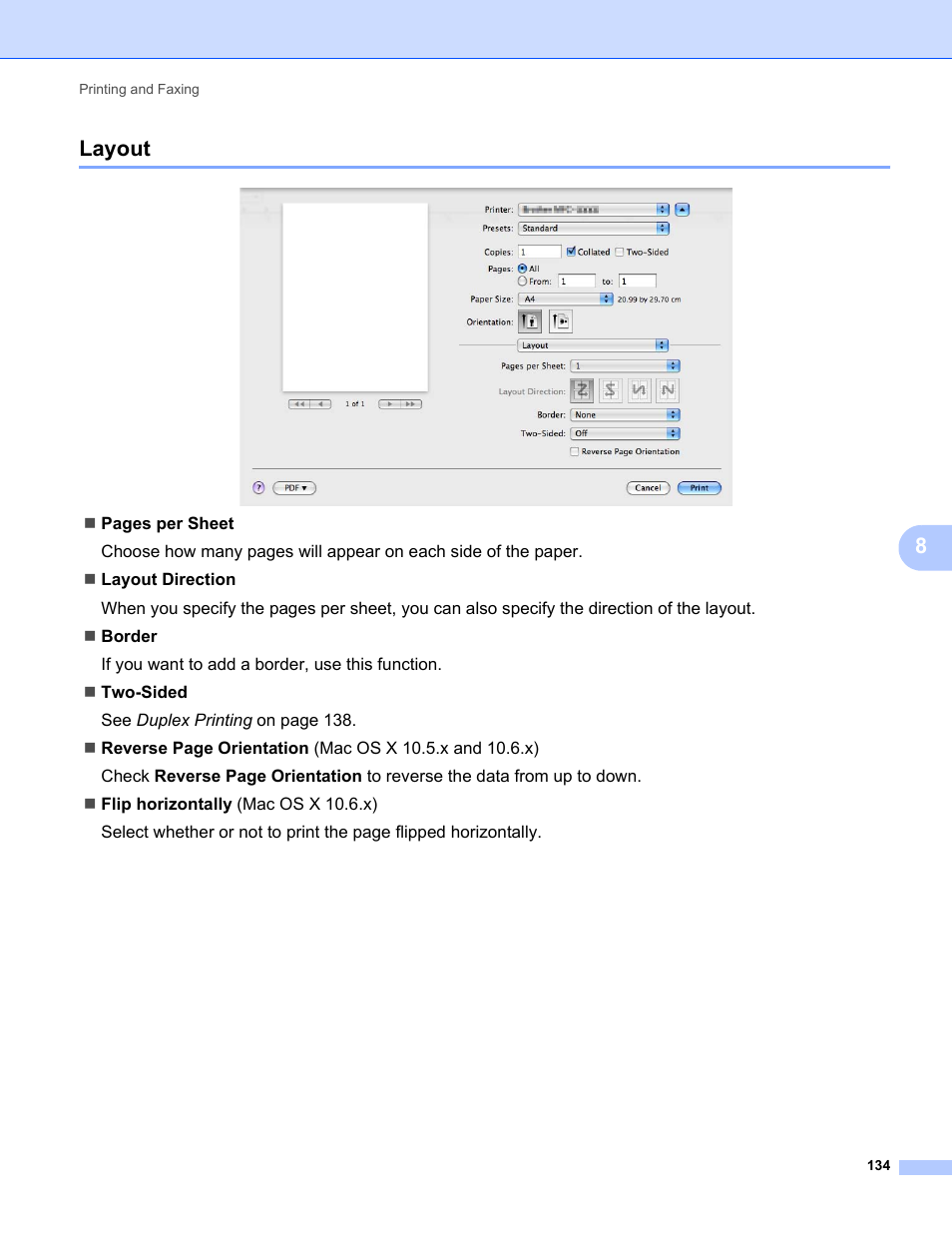 Layout, 8layout | Konica Minolta bizhub 20 User Manual | Page 142 / 227