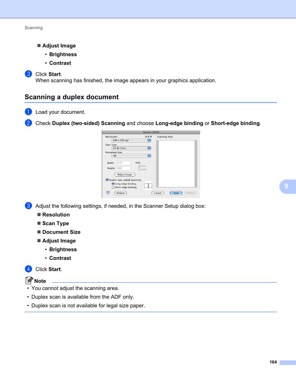 Scanning a duplex document | Konica Minolta bizhub 20 User Manual | Page 172 / 227