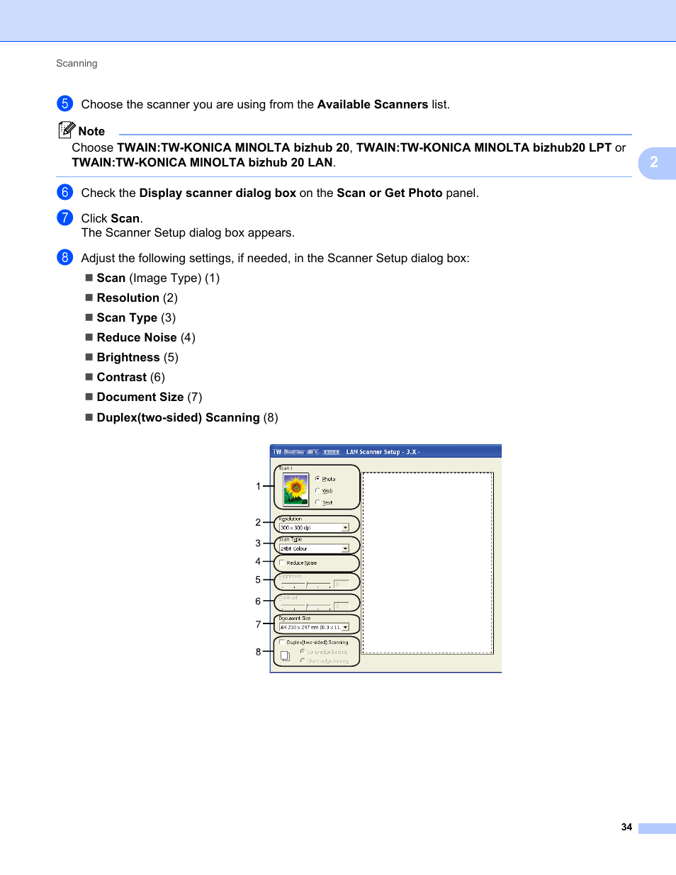 Konica Minolta bizhub 20 User Manual | Page 42 / 227