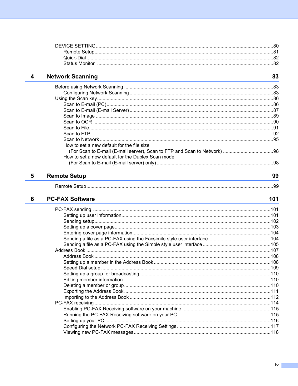 Konica Minolta bizhub 20 User Manual | Page 5 / 227