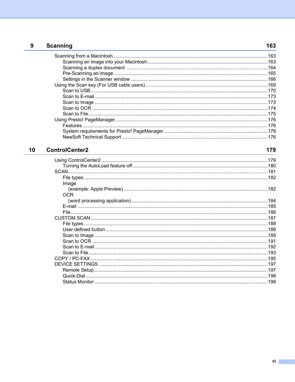 Konica Minolta bizhub 20 User Manual | Page 7 / 227