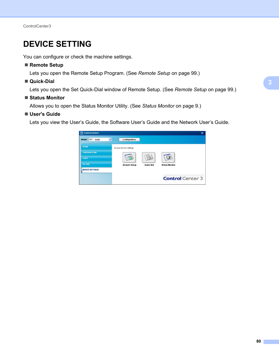 Device setting | Konica Minolta bizhub 20 User Manual | Page 88 / 227