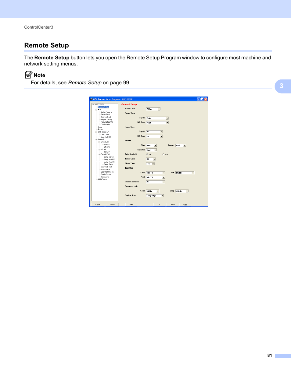 Remote setup, 3remote setup | Konica Minolta bizhub 20 User Manual | Page 89 / 227