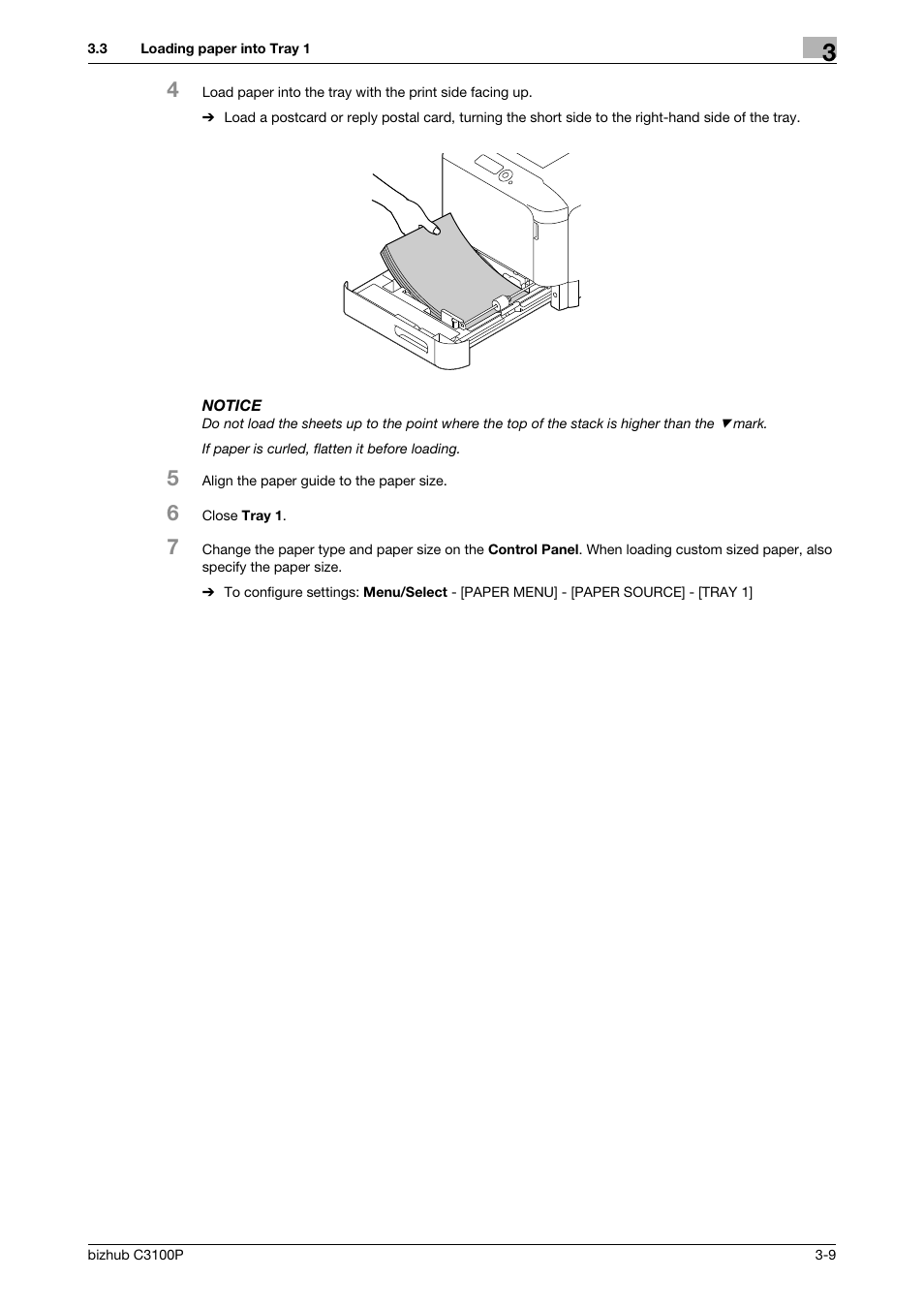 Konica Minolta bizhub C3100P User Manual | Page 31 / 48