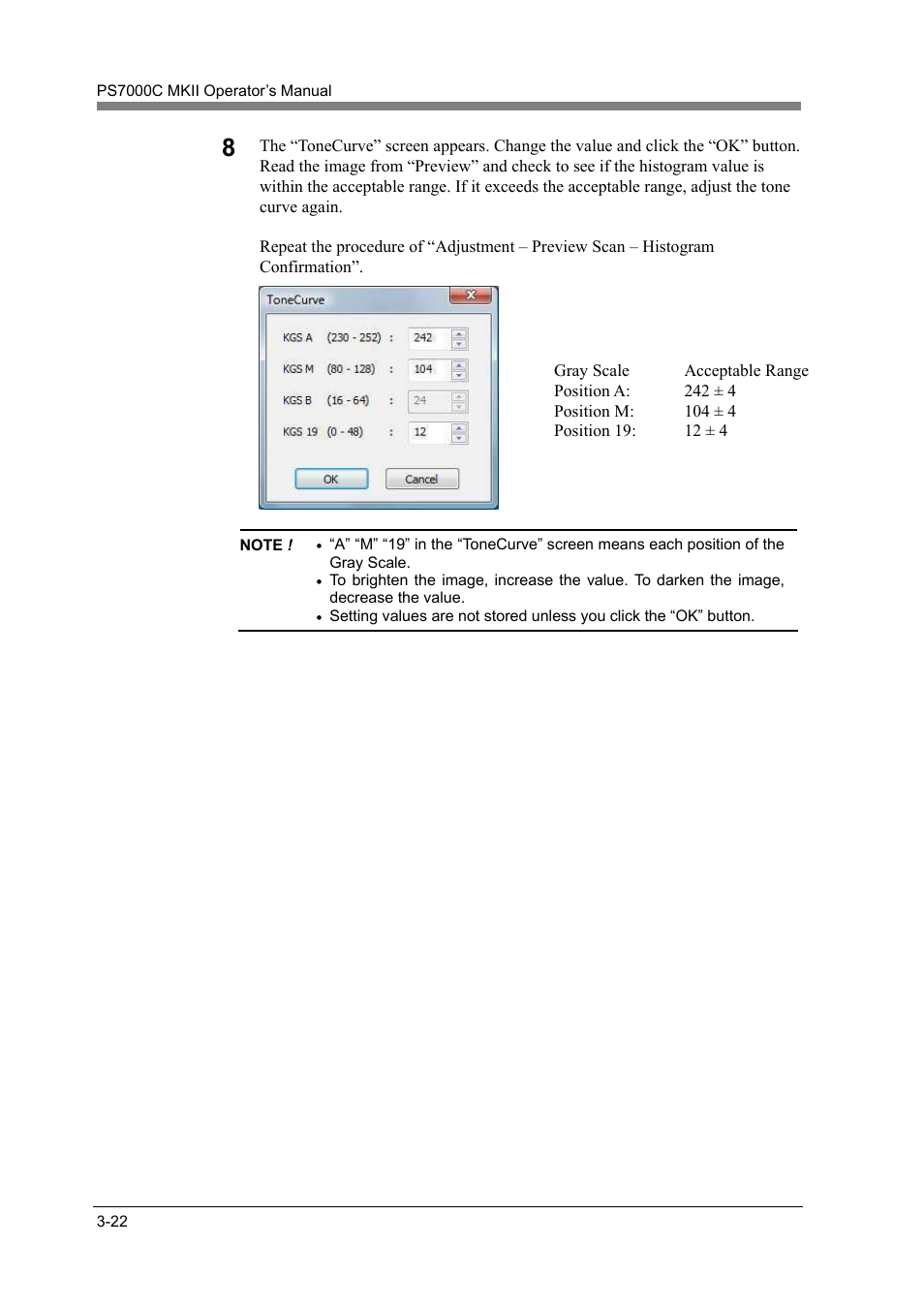 Konica Minolta PS7000C MKII User Manual | Page 48 / 94