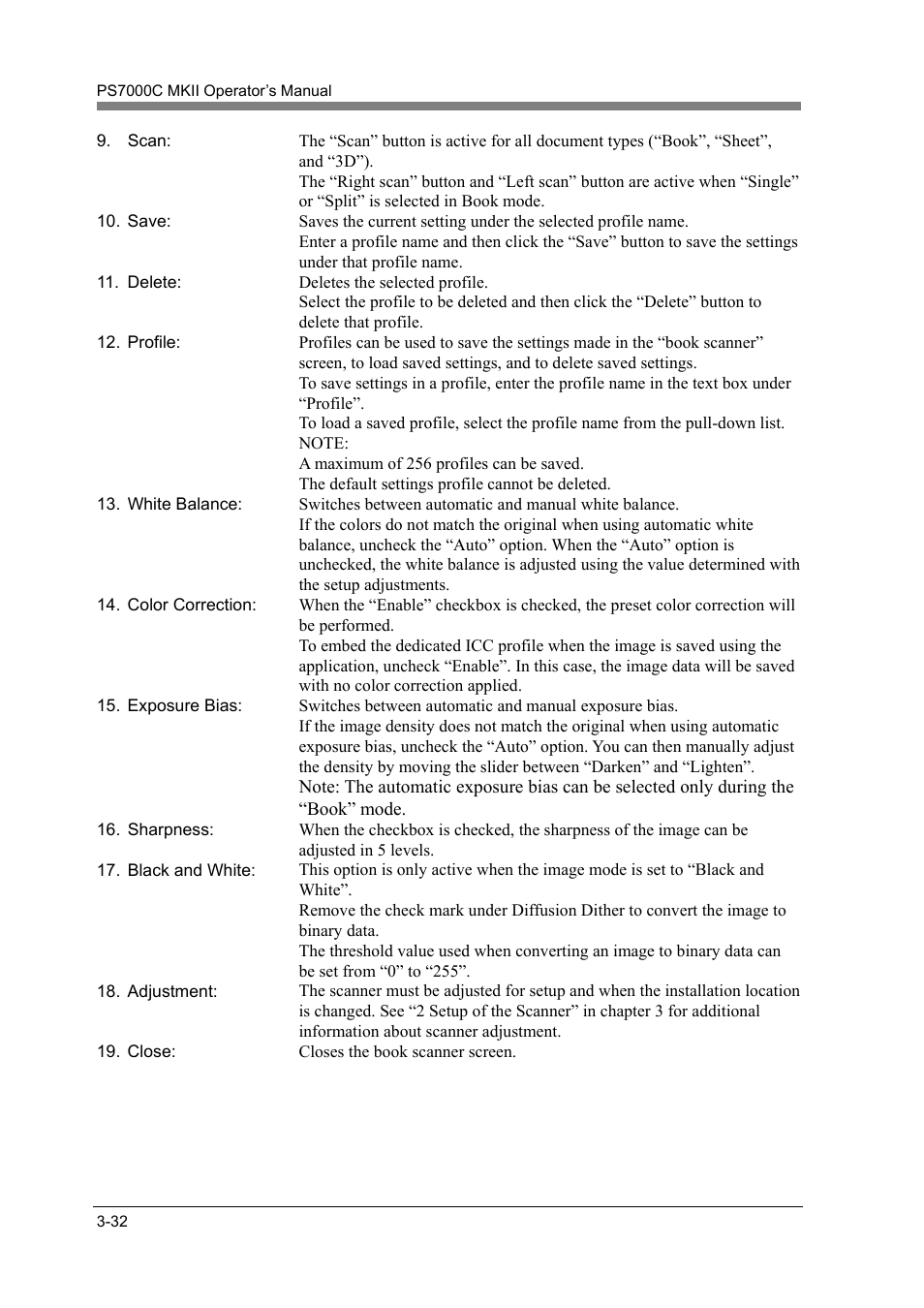 Konica Minolta PS7000C MKII User Manual | Page 58 / 94