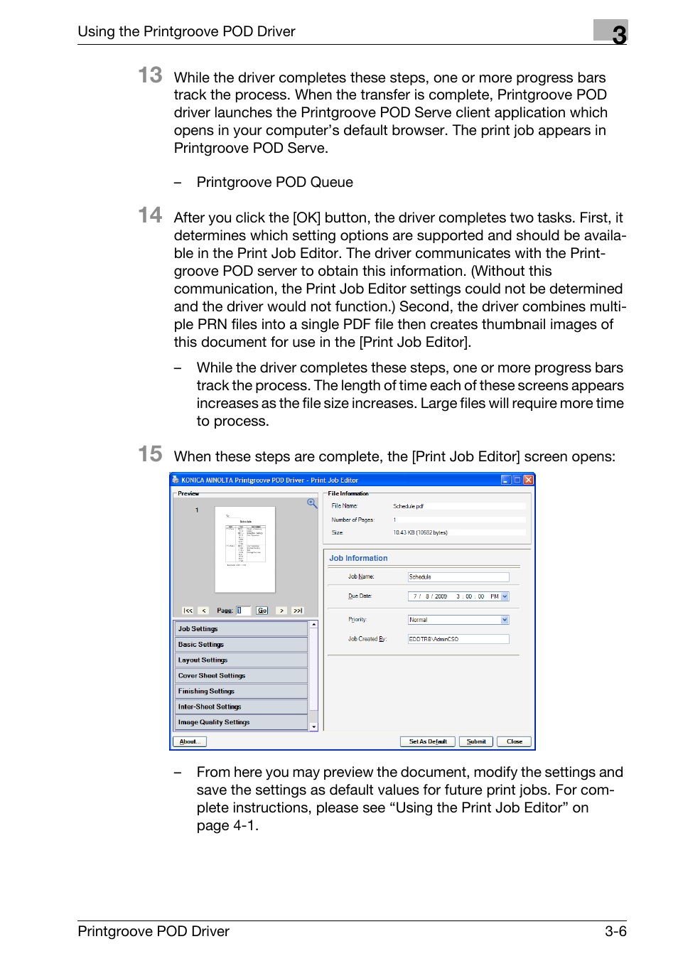 Konica Minolta Printgroove User Manual | Page 29 / 48