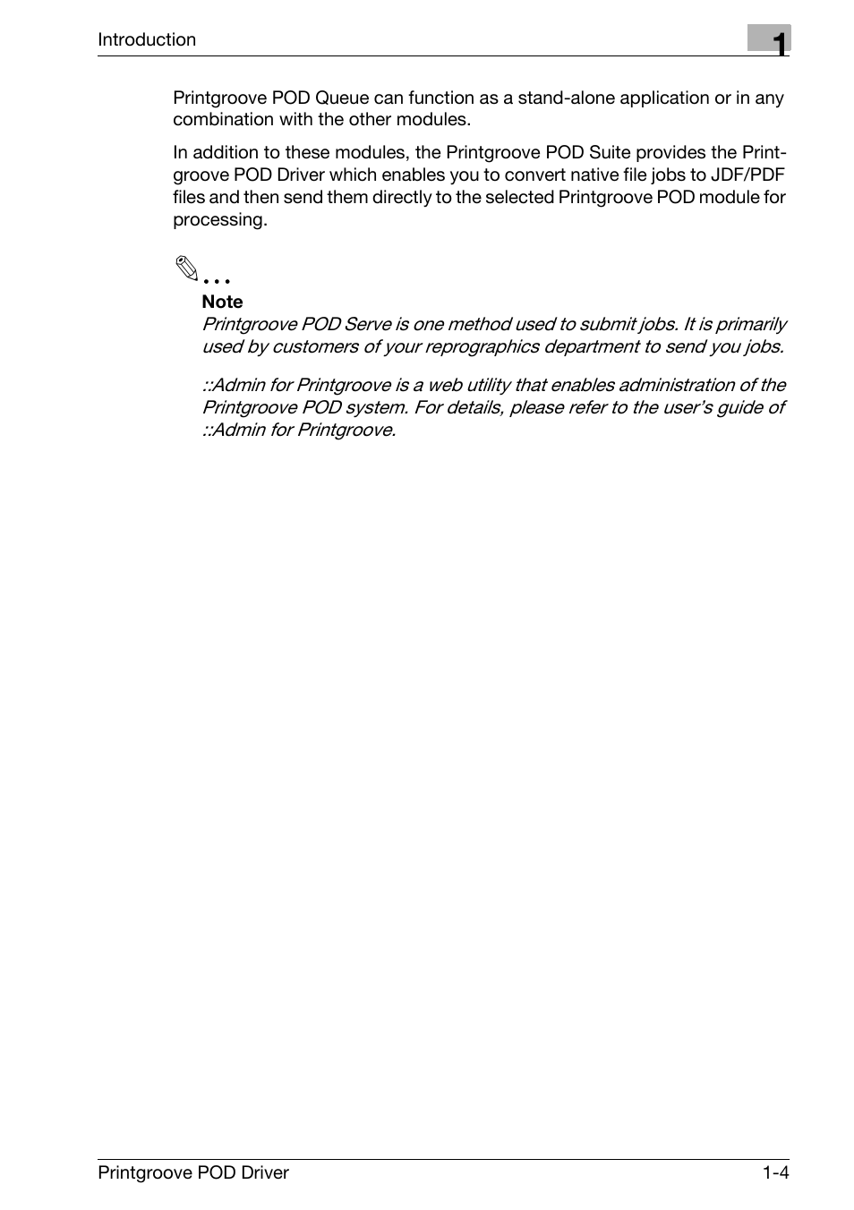 Konica Minolta Printgroove User Manual | Page 7 / 48