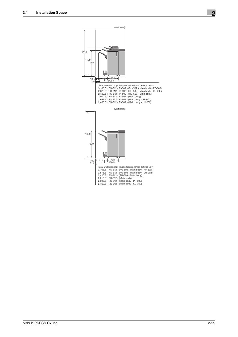 Konica Minolta bizhub PRESS C70hc User Manual | Page 35 / 44