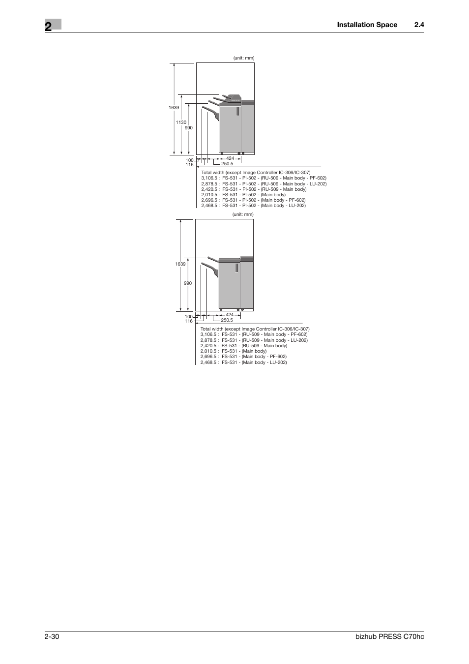 Konica Minolta bizhub PRESS C70hc User Manual | Page 36 / 44