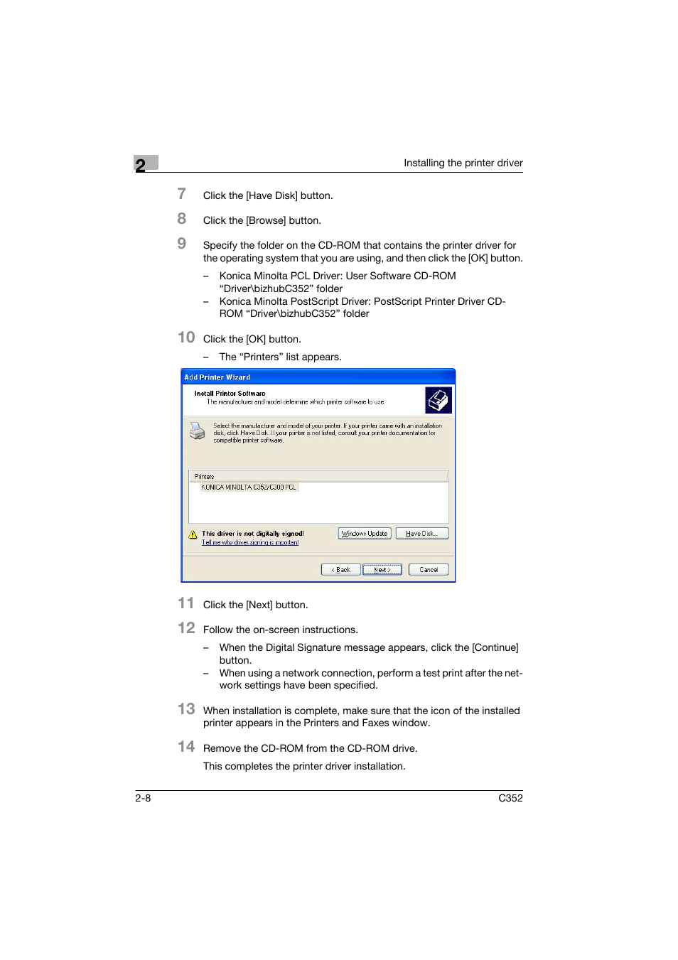 Konica Minolta bizhub C352 User Manual | Page 31 / 96