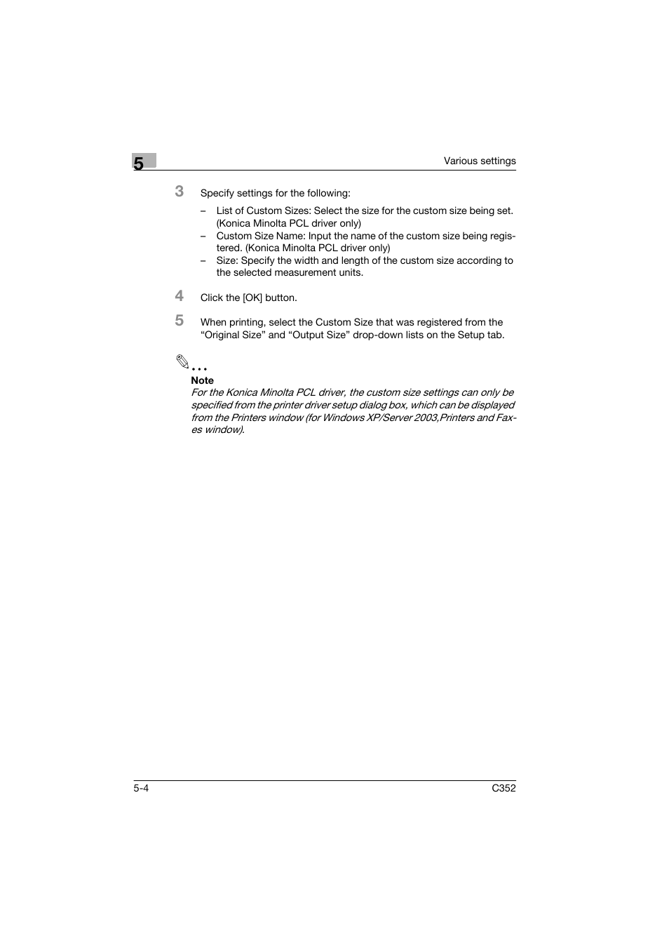 Konica Minolta bizhub C352 User Manual | Page 79 / 96