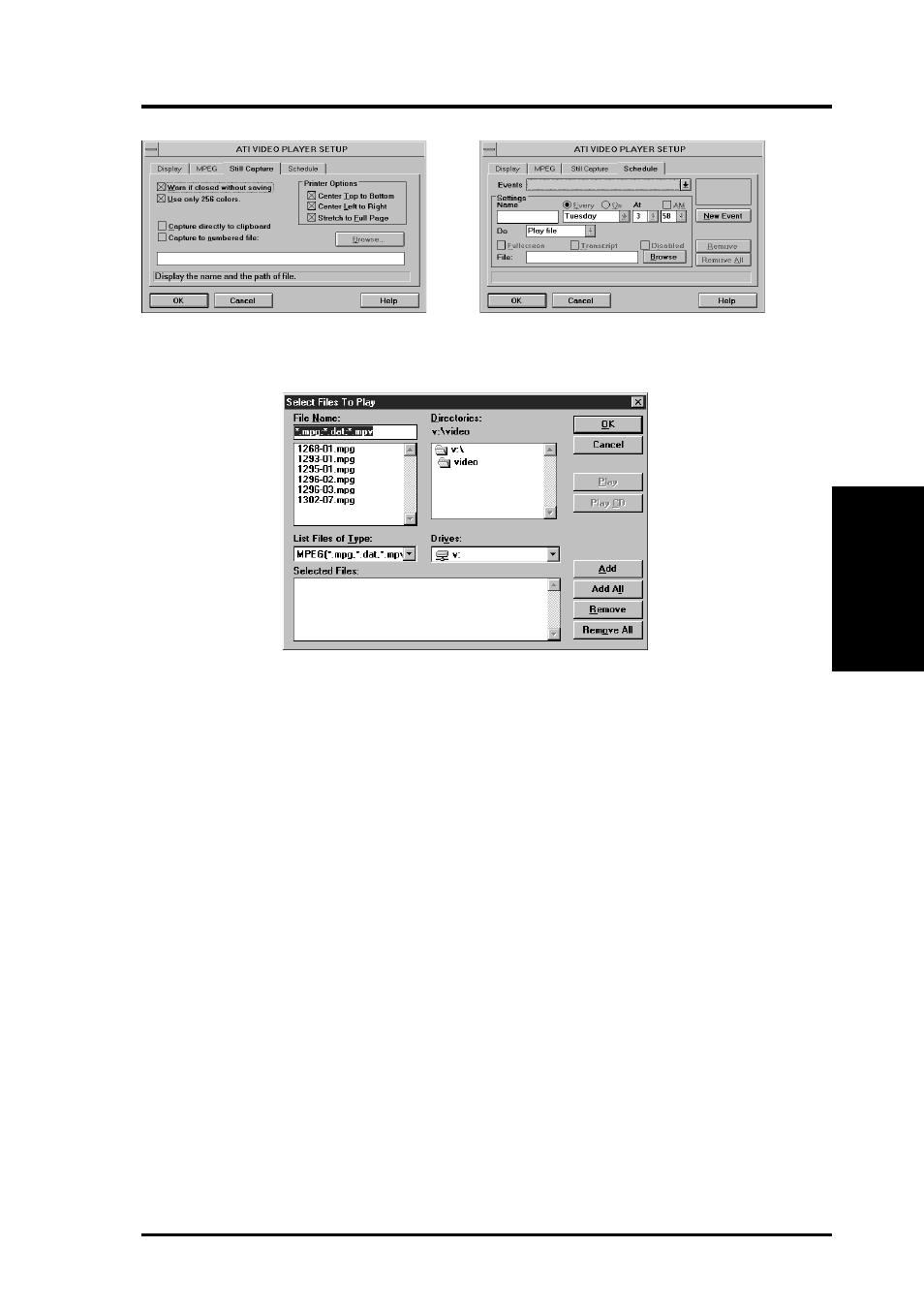 Viii. windows video player, Video acceleration performance, Playing video clips | Sizing windows | Asus P/I-AP55TV User Manual | Page 79 / 96