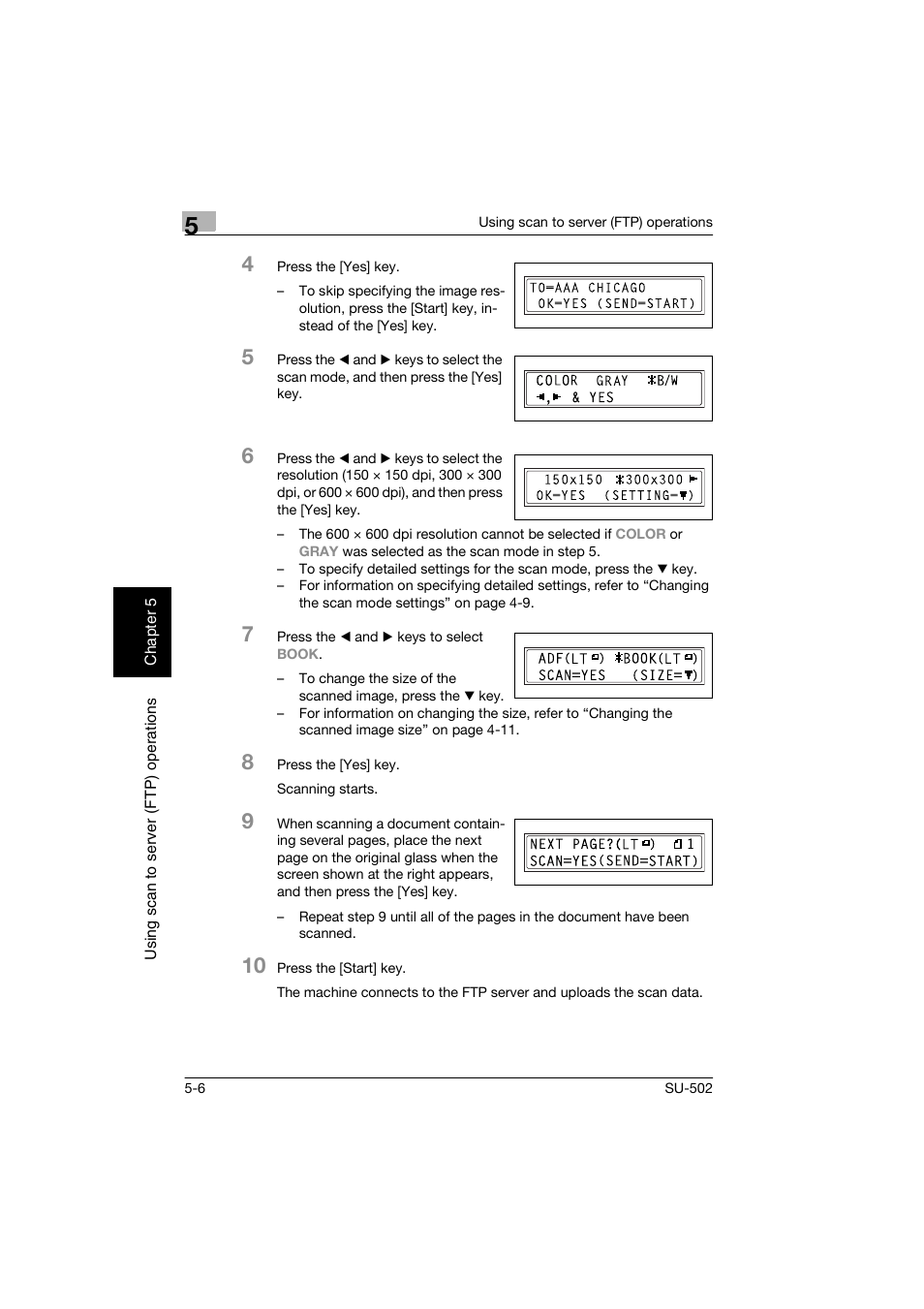 Konica Minolta bizhub 160 User Manual | Page 113 / 156