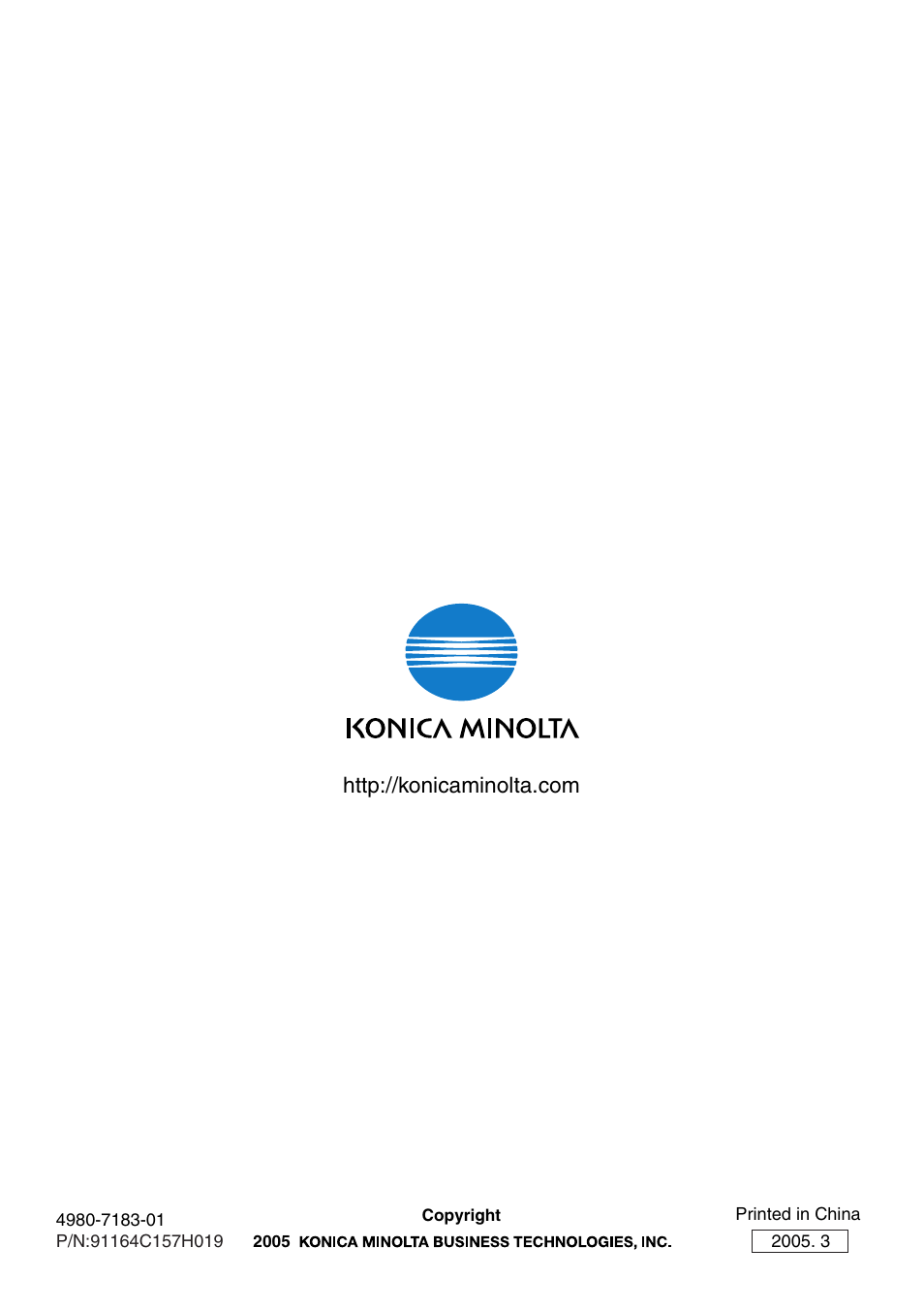 Konica Minolta bizhub 160 User Manual | Page 156 / 156