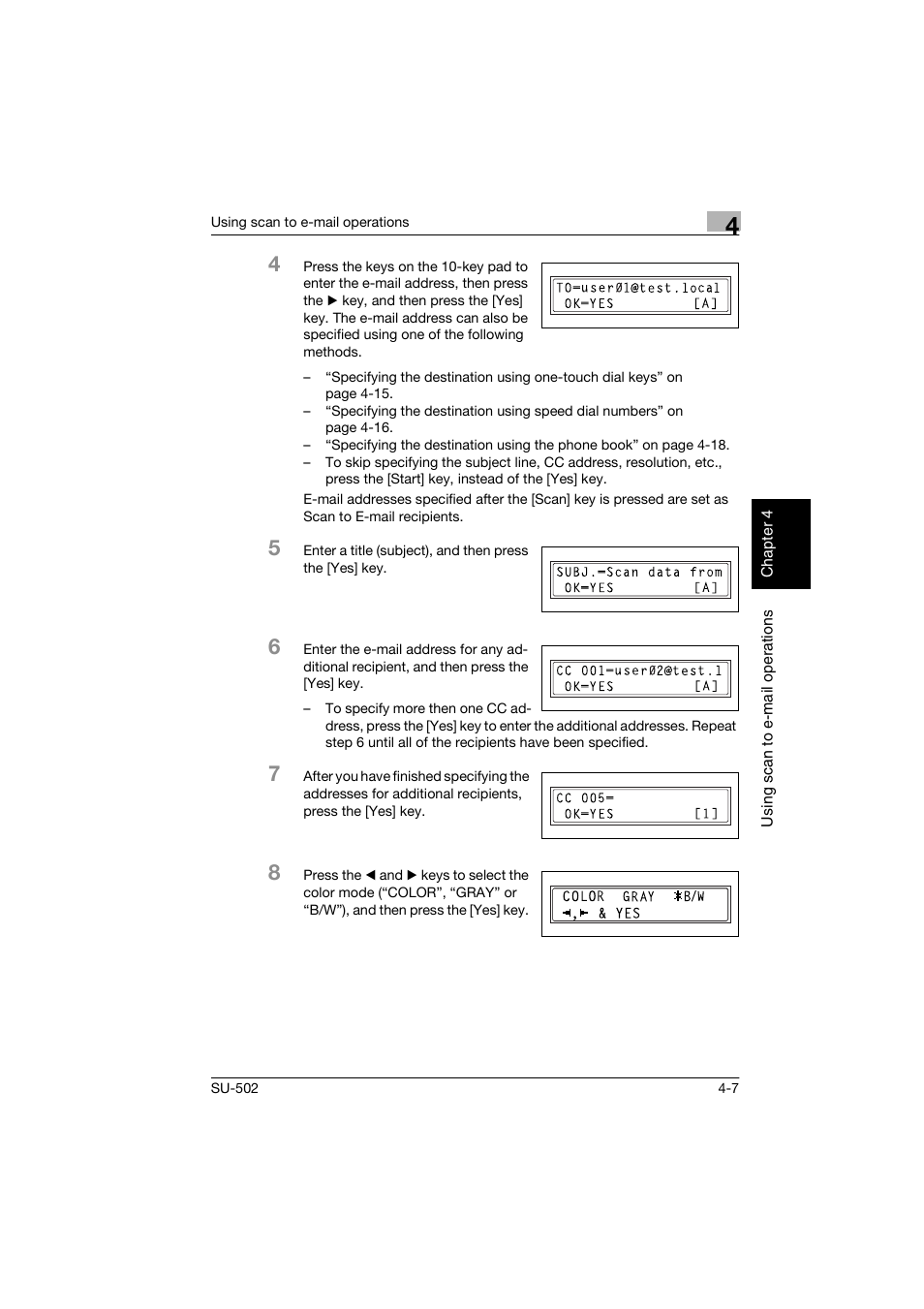 Konica Minolta bizhub 160 User Manual | Page 94 / 156