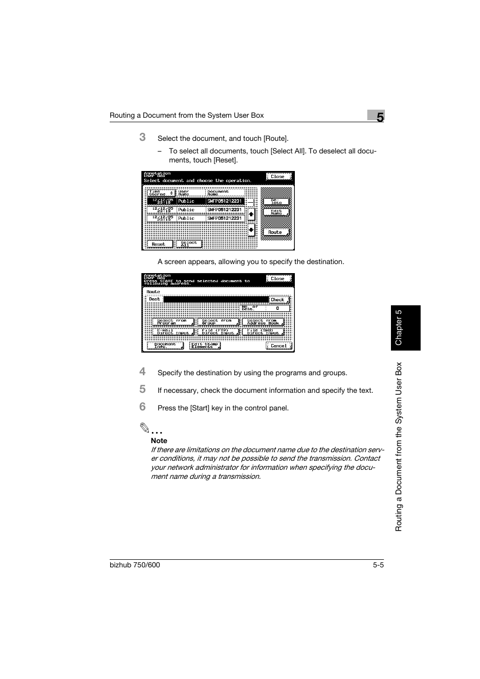 Konica Minolta bizhub 750 User Manual | Page 130 / 218