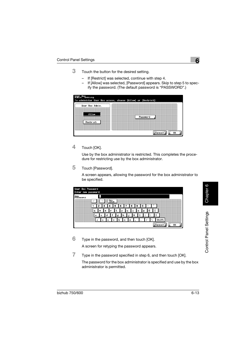 Konica Minolta bizhub 750 User Manual | Page 160 / 218