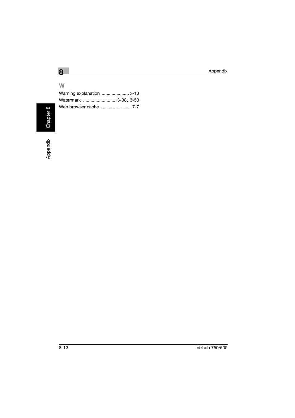 Konica Minolta bizhub 750 User Manual | Page 217 / 218