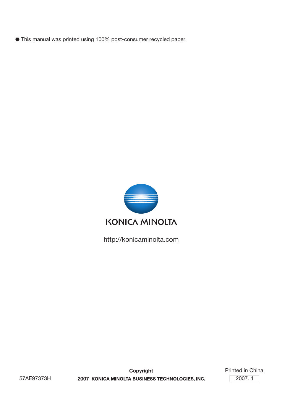 Konica Minolta bizhub 750 User Manual | Page 218 / 218