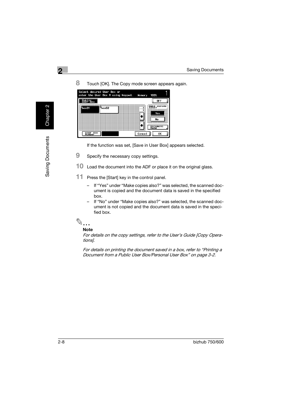 Konica Minolta bizhub 750 User Manual | Page 31 / 218