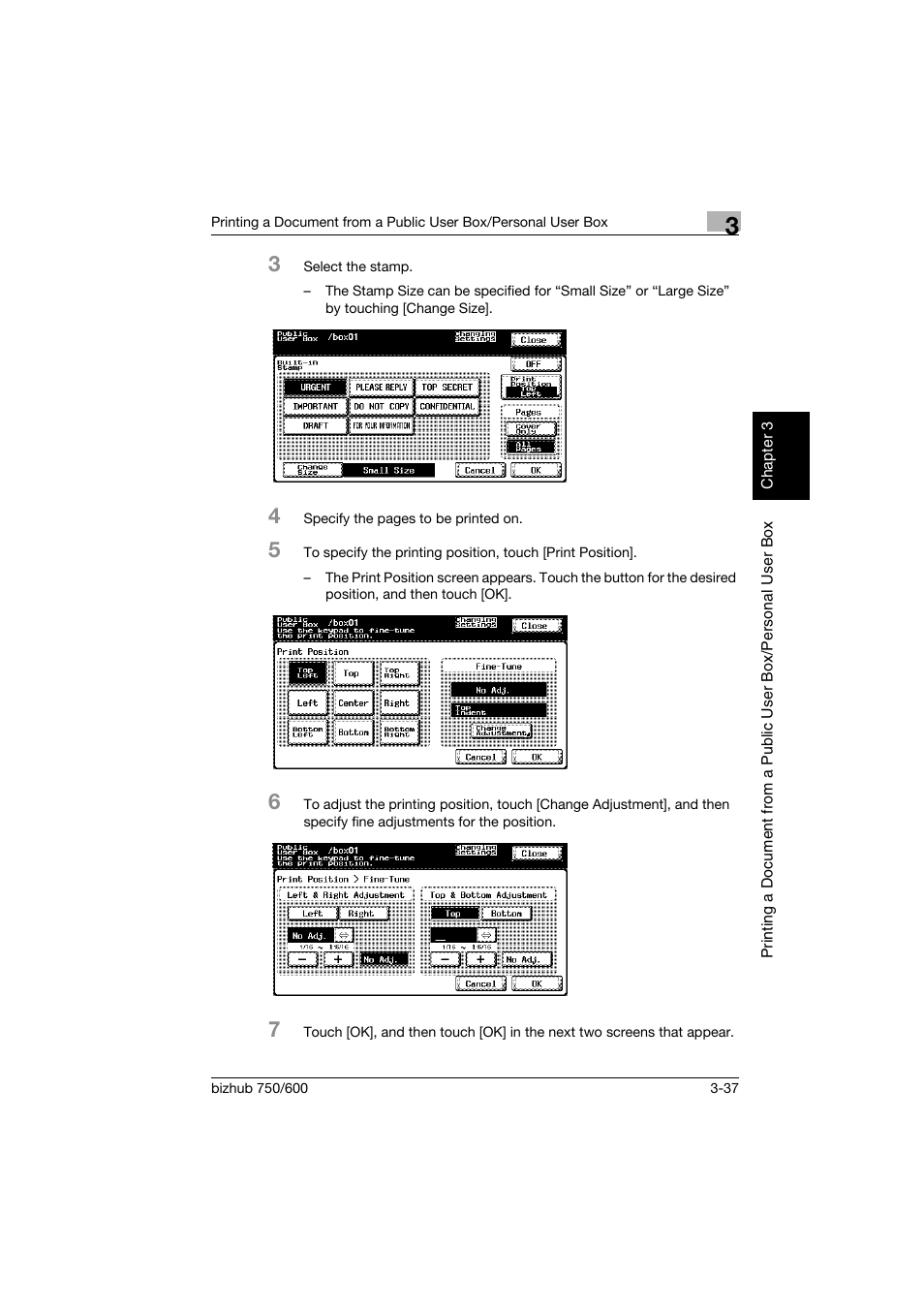 Konica Minolta bizhub 750 User Manual | Page 76 / 218