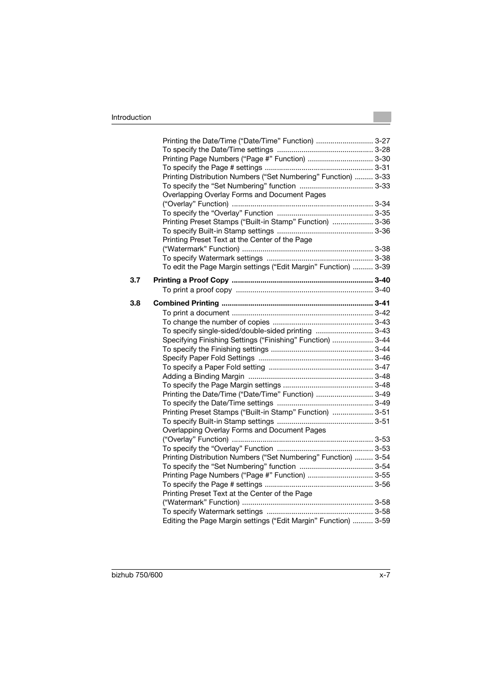 Konica Minolta bizhub 750 User Manual | Page 8 / 218