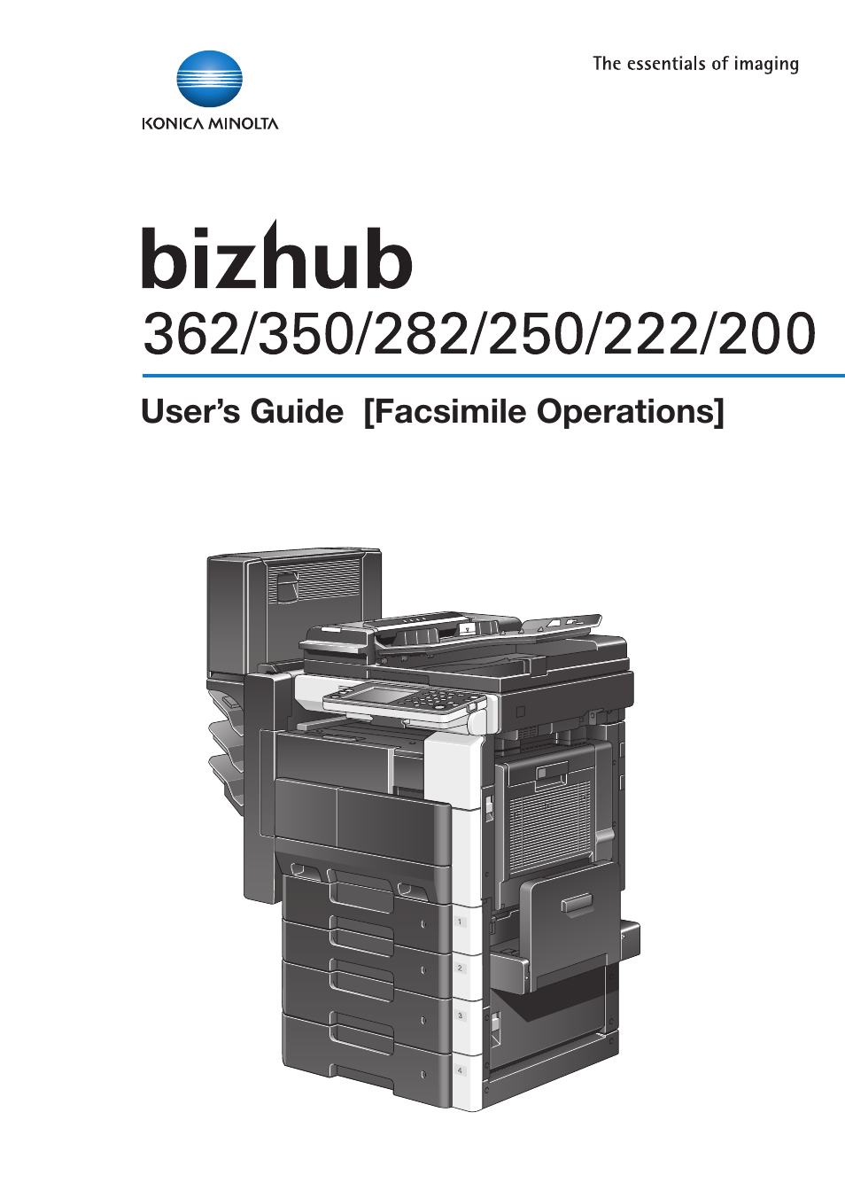 Konica Minolta bizhub 222 User Manual | 366 pages