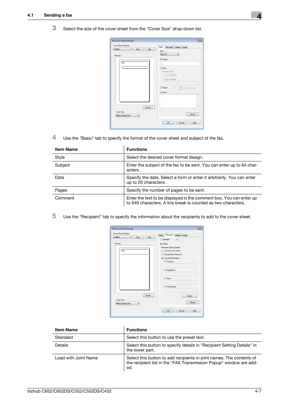 Konica Minolta BIZHUB C652DS User Manual | Page 38 / 73