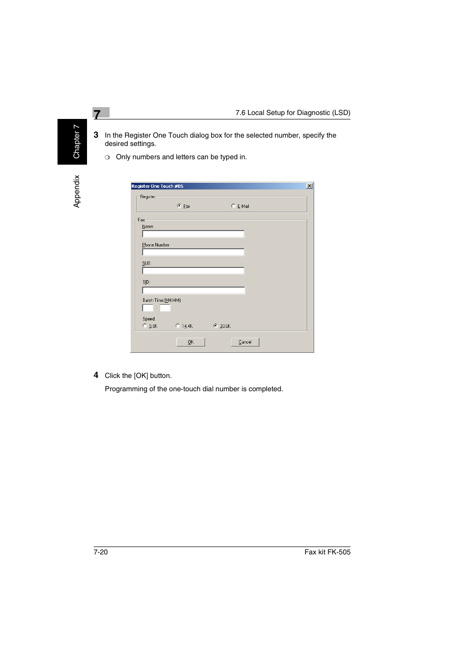 Konica Minolta FK-505 User Manual | Page 175 / 190