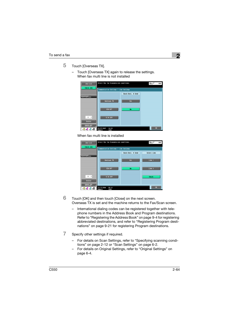 Konica Minolta bizhub C550 User Manual | Page 120 / 491