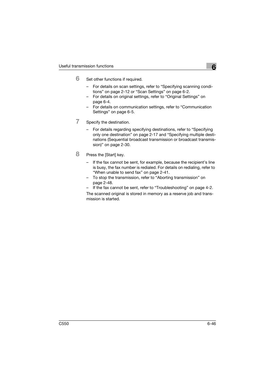 Konica Minolta bizhub C550 User Manual | Page 205 / 491