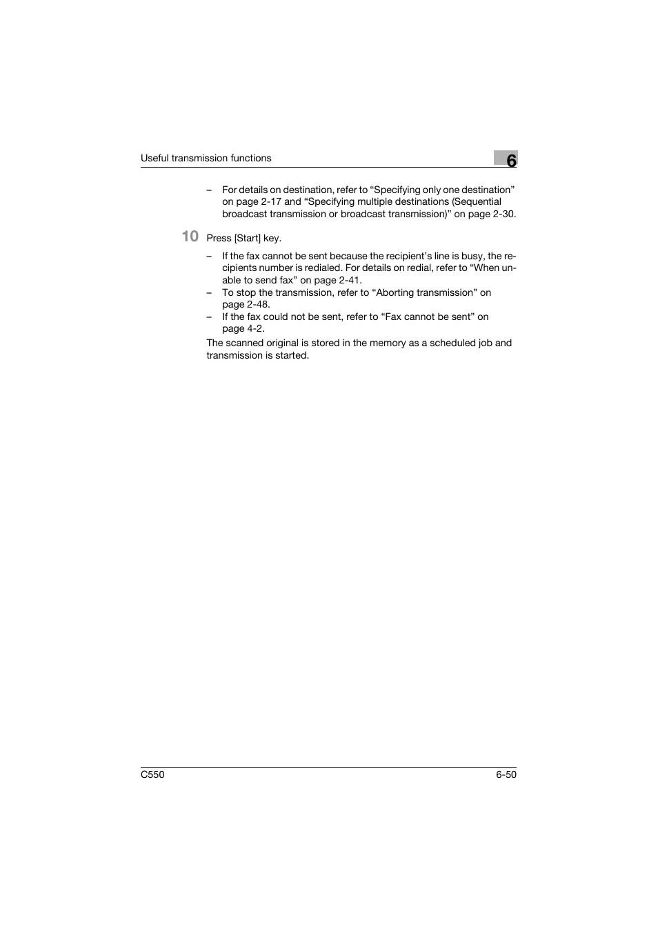 Konica Minolta bizhub C550 User Manual | Page 209 / 491