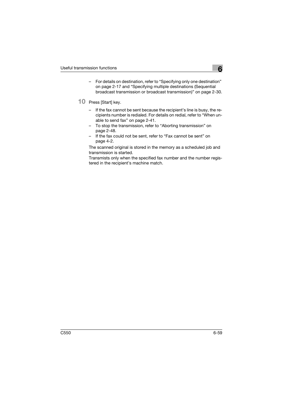 Konica Minolta bizhub C550 User Manual | Page 218 / 491