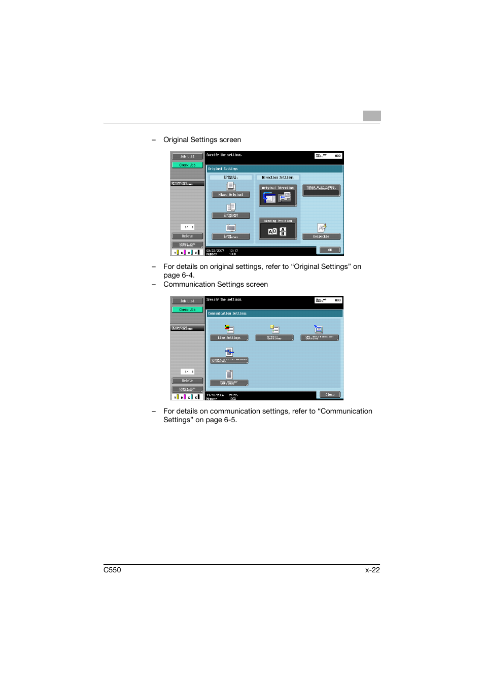 Konica Minolta bizhub C550 User Manual | Page 23 / 491