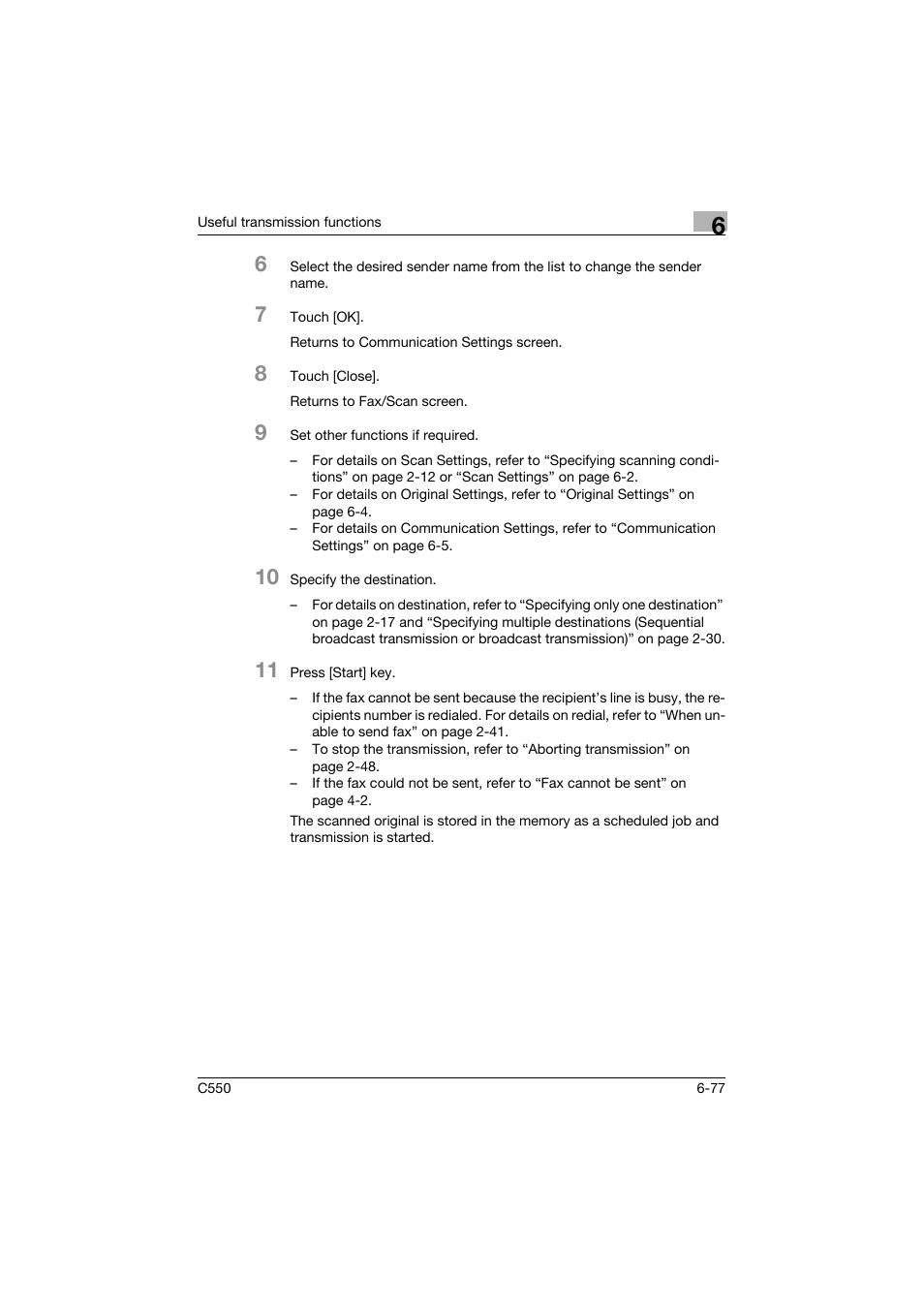 Konica Minolta bizhub C550 User Manual | Page 236 / 491