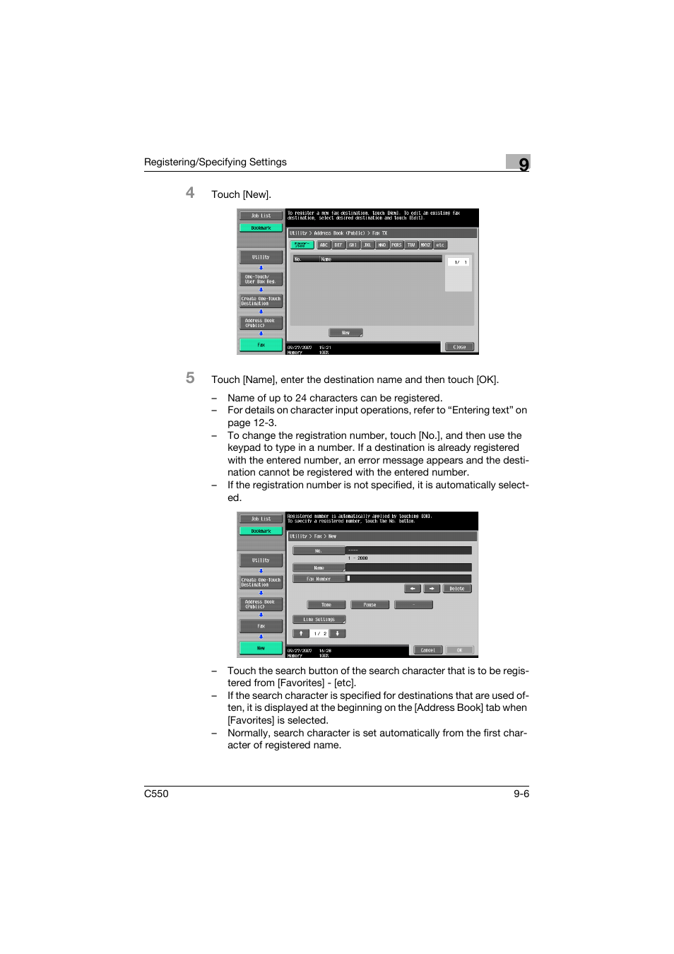 Konica Minolta bizhub C550 User Manual | Page 266 / 491