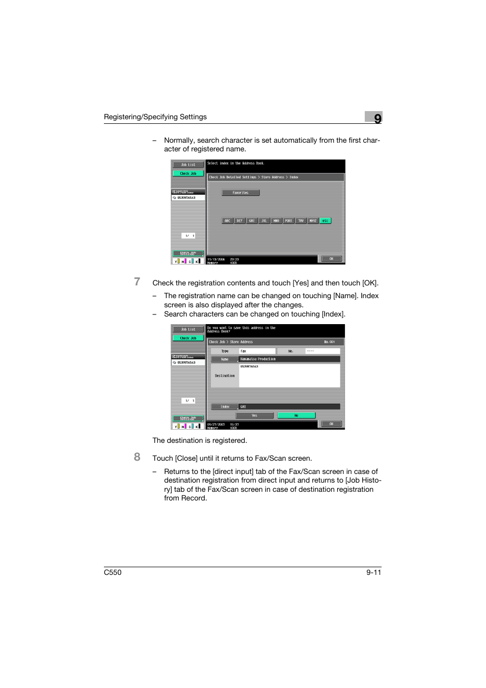 Konica Minolta bizhub C550 User Manual | Page 271 / 491