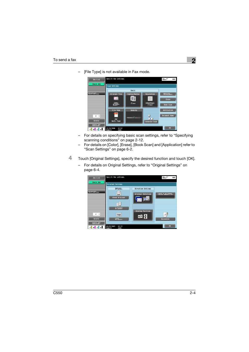 Konica Minolta bizhub C550 User Manual | Page 60 / 491