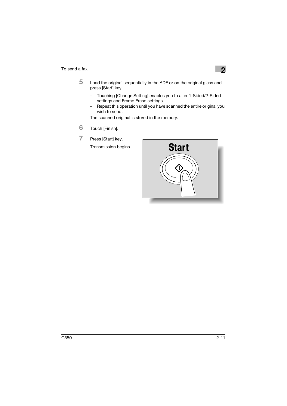 Konica Minolta bizhub C550 User Manual | Page 67 / 491