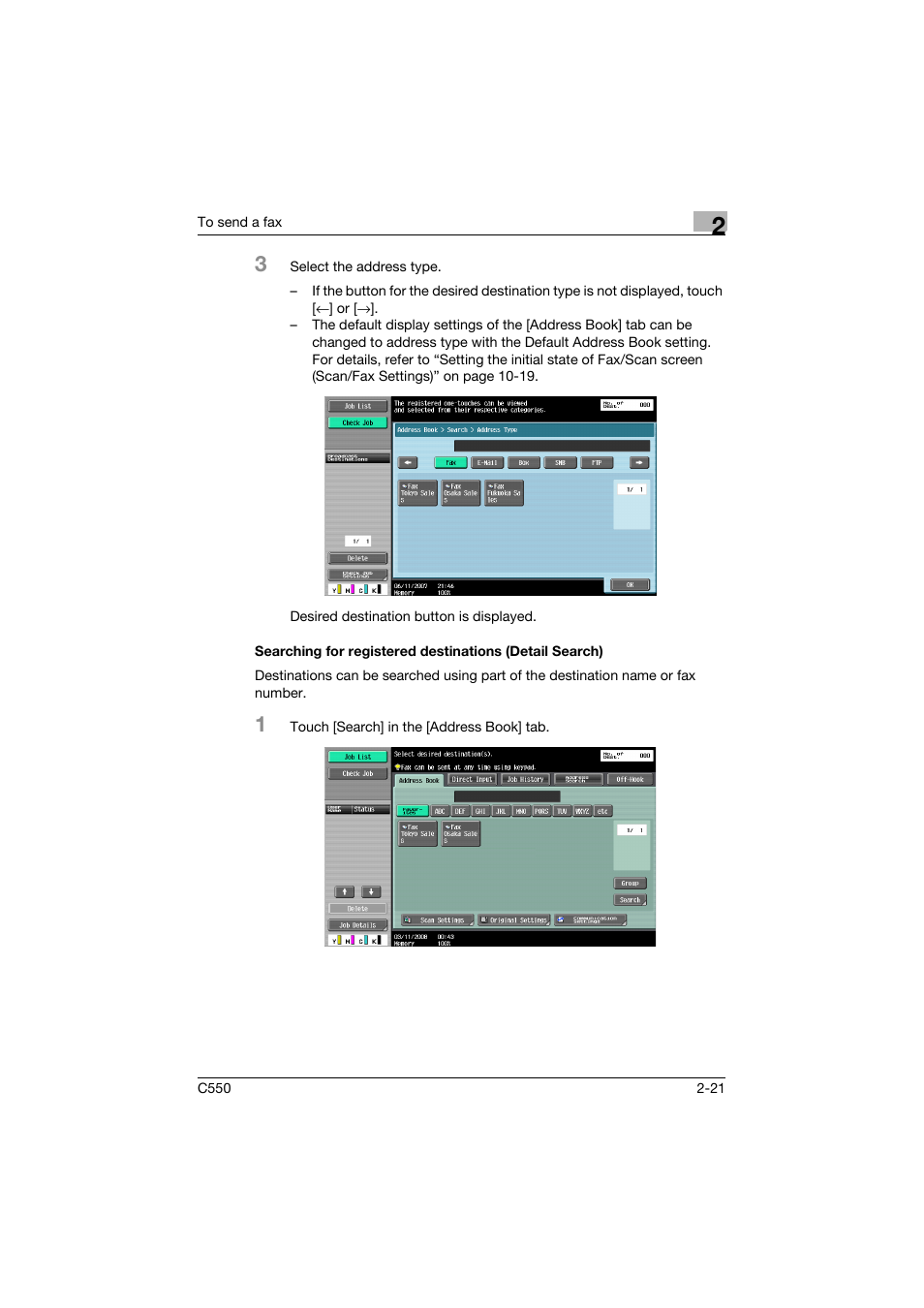 Konica Minolta bizhub C550 User Manual | Page 77 / 491