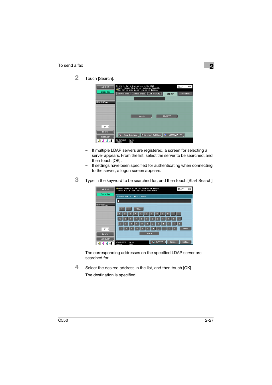 Konica Minolta bizhub C550 User Manual | Page 83 / 491