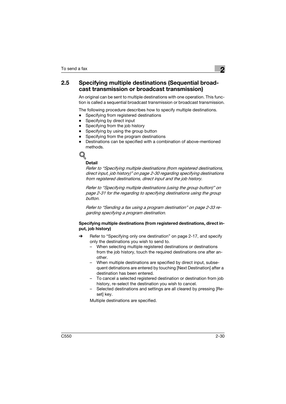 Konica Minolta bizhub C550 User Manual | Page 86 / 491