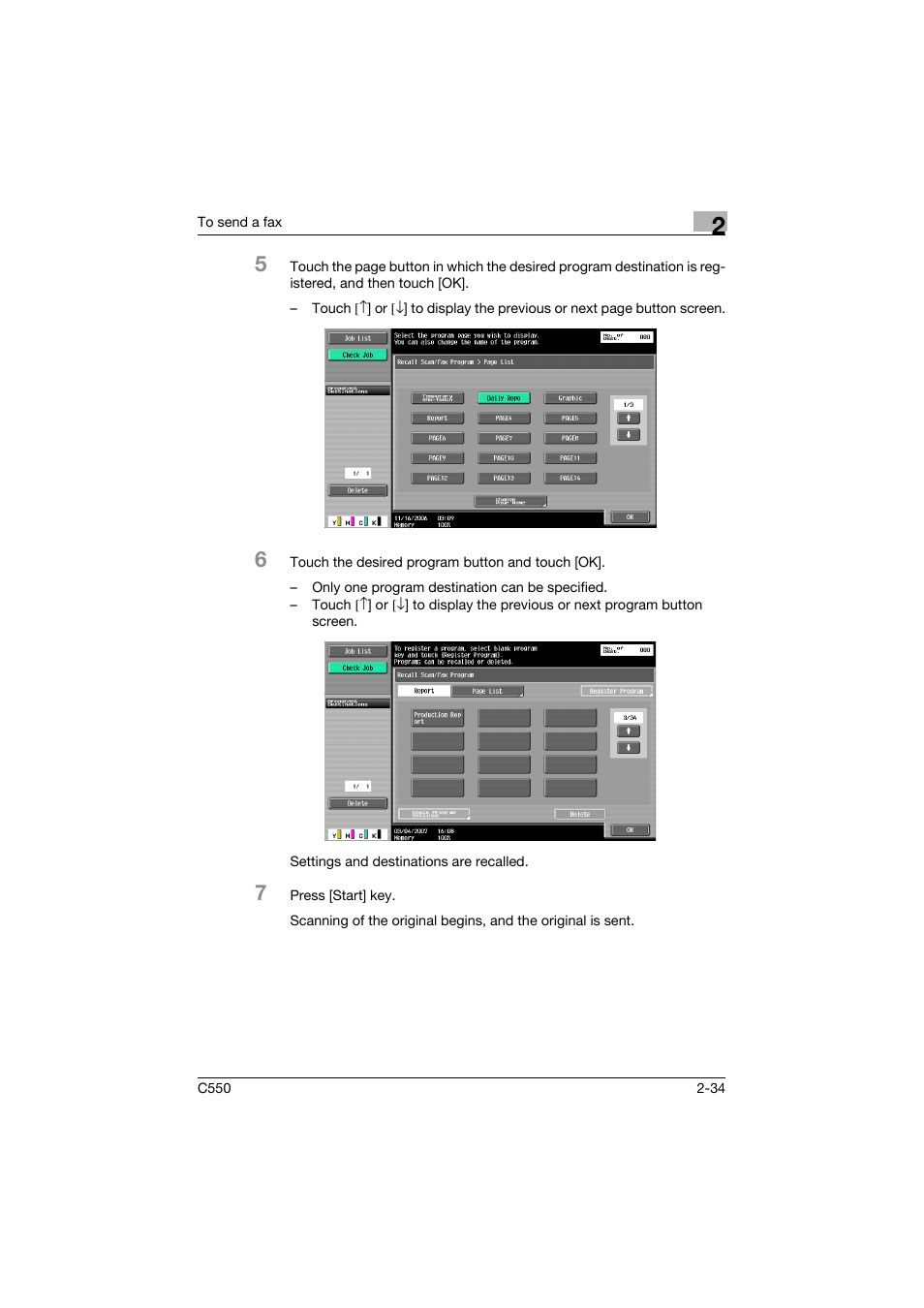 Konica Minolta bizhub C550 User Manual | Page 90 / 491