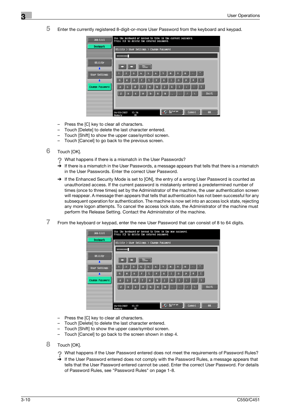 Konica Minolta bizhub C451 User Manual | Page 125 / 192