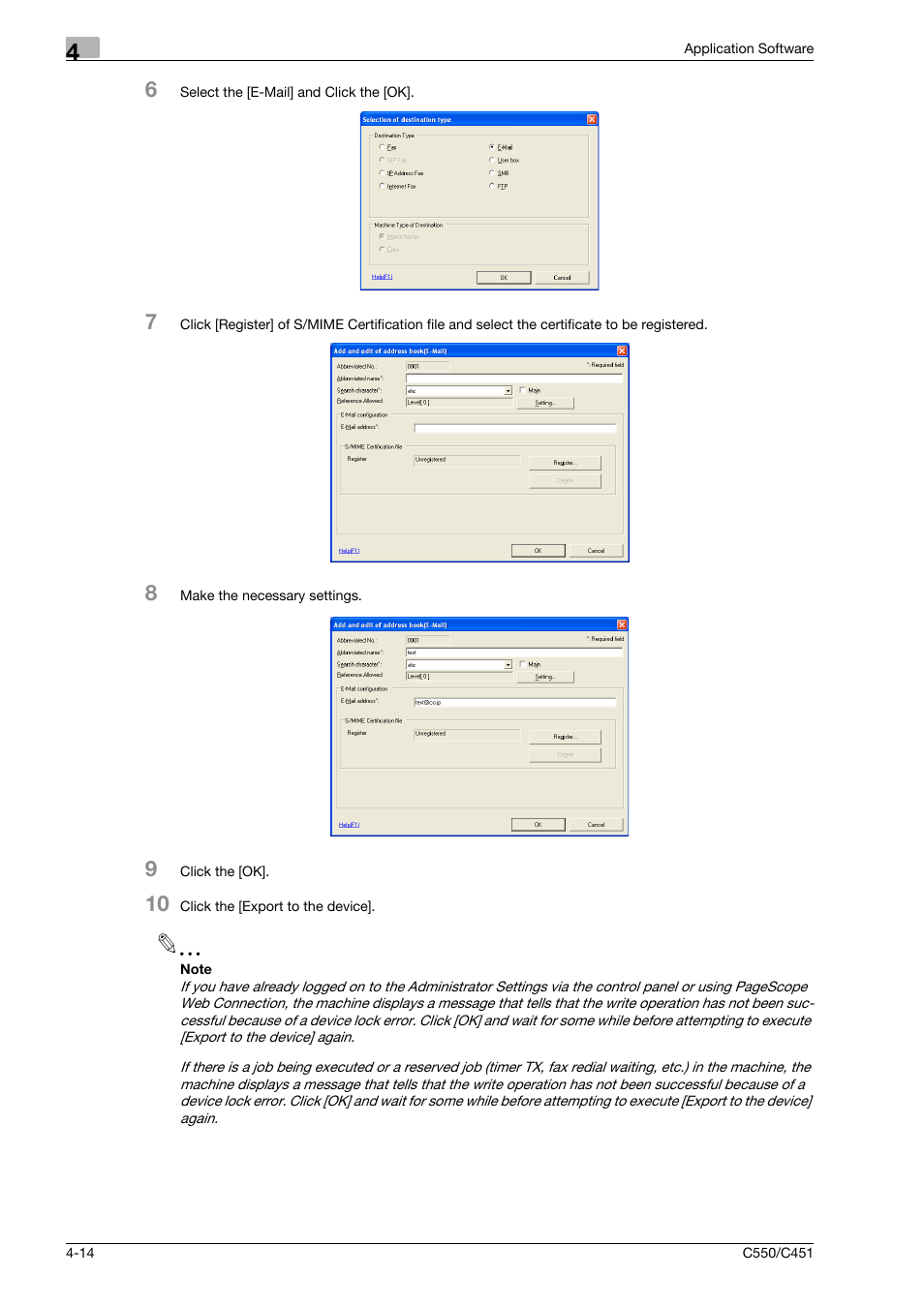 Konica Minolta bizhub C451 User Manual | Page 167 / 192