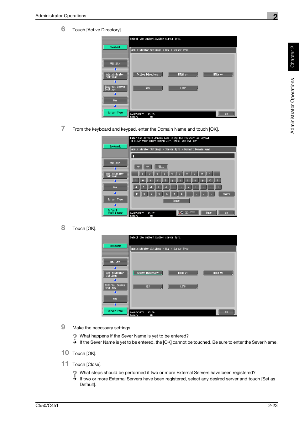 Konica Minolta bizhub C451 User Manual | Page 38 / 192